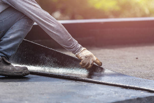 Professional Crawl Space Encapsulation technician working in Weidman, MI
